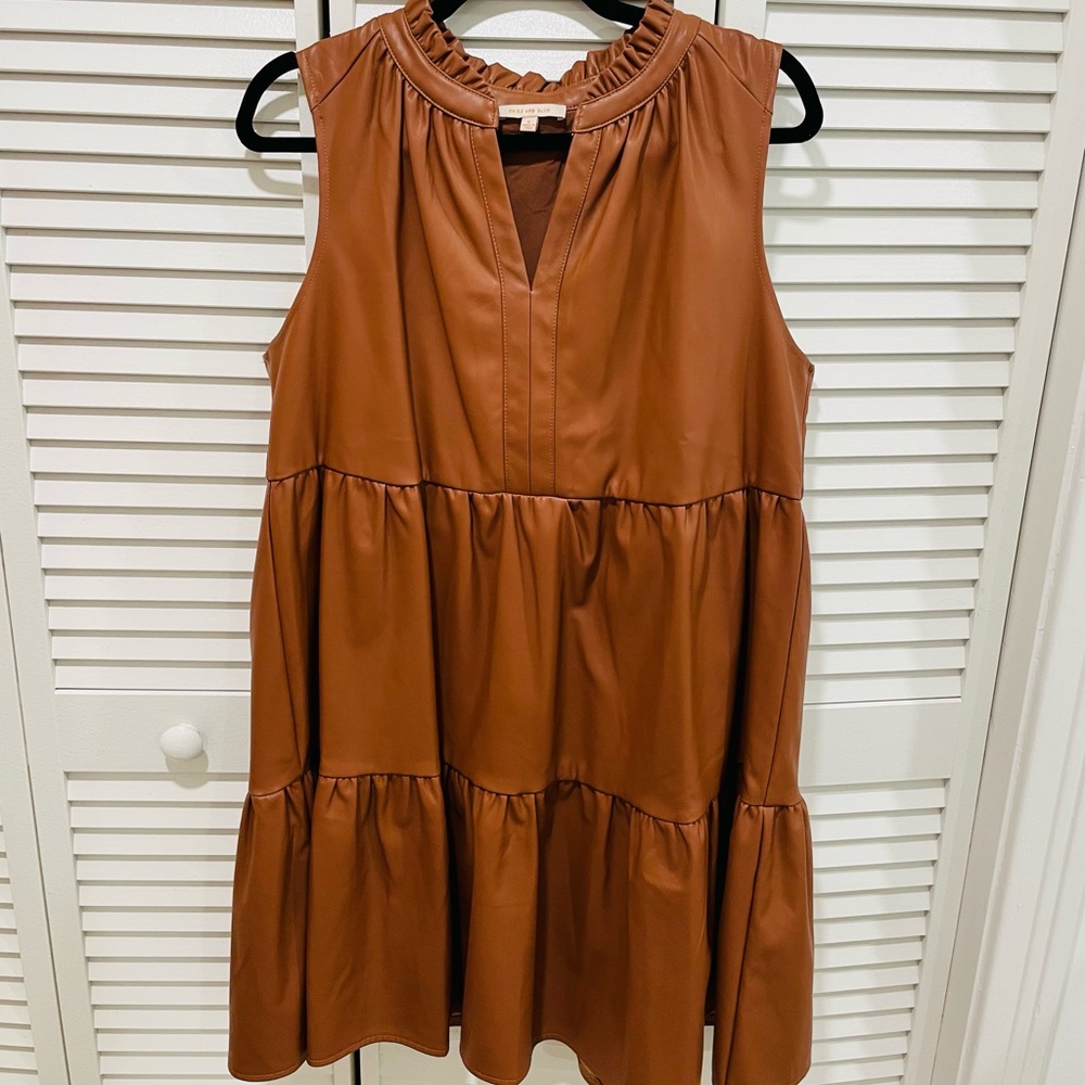 Camel Colored Dress